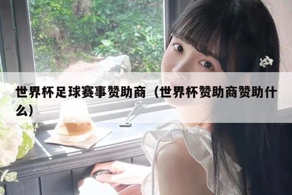 世界杯足球赛事赞助商（世界杯赞助商赞助什么）