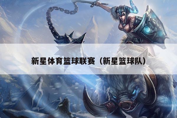 新星体育篮球联赛（新星篮球队）