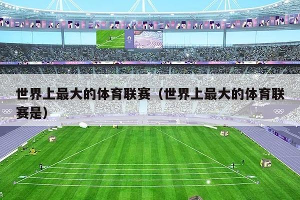 世界上最大的体育联赛（世界上最大的体育联赛是）