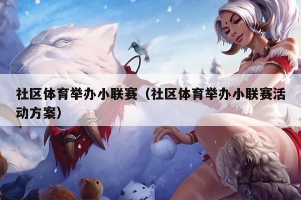 社区体育举办小联赛（社区体育举办小联赛活动方案）