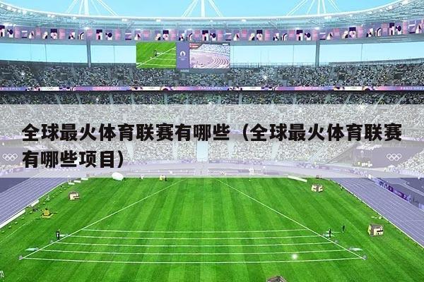 全球最火体育联赛有哪些（全球最火体育联赛有哪些项目）