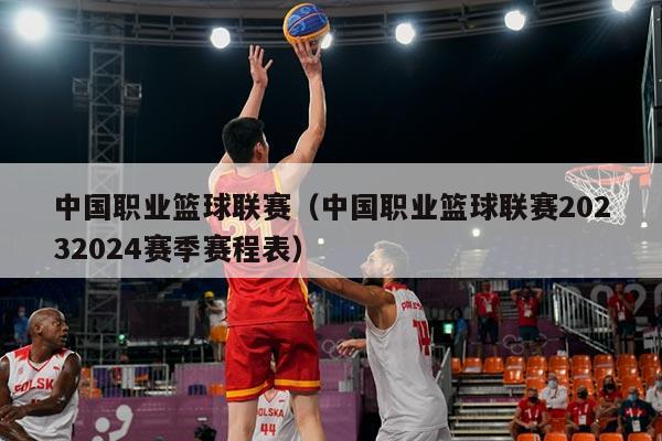 中国职业篮球联赛（中国职业篮球联赛20232024赛季赛程表）